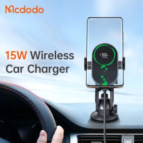 هولدر و شارژر وايرلس مک دودو مدل MCDODO CH-1600 به همراه کابل شارژ