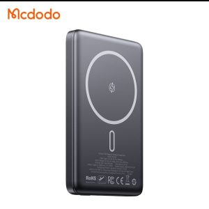 پاوربانک وایرلس مگ سیف 20وات 10000 مک دودو مدل MCDODO MC-465 بهمراه کابل شارژ