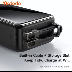 پاوربانک 100وات ظرفیت25000 مک دودو مدل MCDODO MC-056 بهمراه کابل تایپ سی