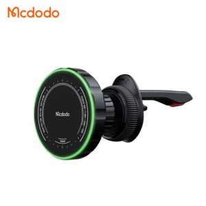 هولدر دریچه کولری و شارژر وایرلس 15وات مک دودو مدل MCDODO CH-5120 بهمراه کابل شارژ