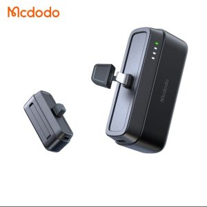 پاوربانک 20 وات ظرفیت 5000 مک دودو مدل MCDODO MC-628 با پورت متصل لایتنینگ