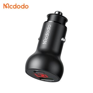 شارژر فندکی 2 پورت شارژ سریع 45 وات مدل MCDODO CC-7030 مک دودو