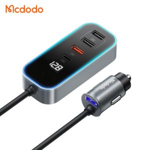 شارژر فندکی 5 پورت 107 وات مدل MCDODO CC-1900 مک دودو