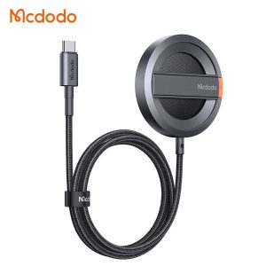 استند شارژر وایرلس 15 وات مگنتی مدل MCDODO CH-5500 مک دودو … طراحی بسیار باریک و نازک و سبک … انتقال حرارت بسیار بالا با محیط اطراف … پشتیبانی از قابلیت مگ سیف آهنربایی گوشی های اپل سری 12 به بالا … دارای تیغه هولدر تاشونده جهت استفاده گوشی روی میزکار … دارای سیستم هوشمند کنترل دمایی … دارای 16 عدد آهنربای 360 درجه داخلی بسیار قوی از نوع N52 با قدرت چسبندگی بسیار بالا … دارای پروتکل های حفاظتی شامل حفاظت در برابر افزایش ولتاژ و آمپر، افزایش ناگهانی دما، محافظت در برابر چسبیدن جسم خارجی غیر از گوشی… … ضخامت بسیار کم … دارای کابل کنفی یک متری بسیار مقاوم و با دوام … سازگاری با سیستم عامل ios و اندروید … پشتيباني از فناوري وايرلس QI … سازگاري كامل با تكنولوژي Magsafe گوشي هاي اپل … دسترسی بسیار راحت و آسان به درگاه های خروجی موبایل … استحکام بسیار بالا … طراحی بسیار جذاب ، شیک و لاکچری و خاص مختص گیمرهای حرفه ای … دارای گواهینامه ایمنی CE/ RoHs/ FCC