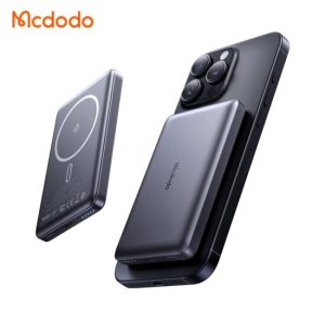 پاوربانک وایرلس مگ سیف 20 وات 10000 مک دودو مدل MCDODO MC-4651 بهمراه کابل شارژ