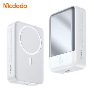 پاوربانک وایرلس مگ سیف 20 وات 20000 مک دودو مدل MCDODO MC-502 بهمراه کابل شارژ