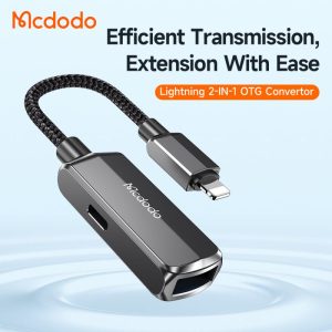 تبدیل هارد لایتنینگ به USB-A + لایتنینگ مدل MCDODO CA-2690 مک دودو