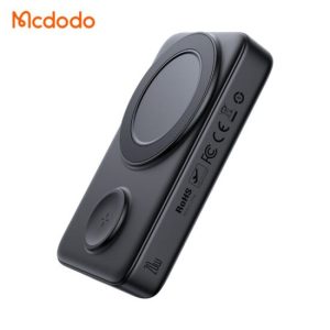 پاوربانک وایرلس+شارژر اپل واچ20وات 10000 مک دودو مدل MCDODO MC-1461 بهمراه کابل شارژ