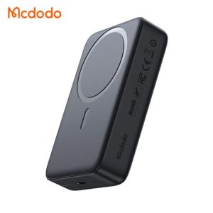 پاوربانک وایرلس مگ سیف 30وات 10000 مک دودو مدل MCDODO MC-593 بهمراه کابل شارژ